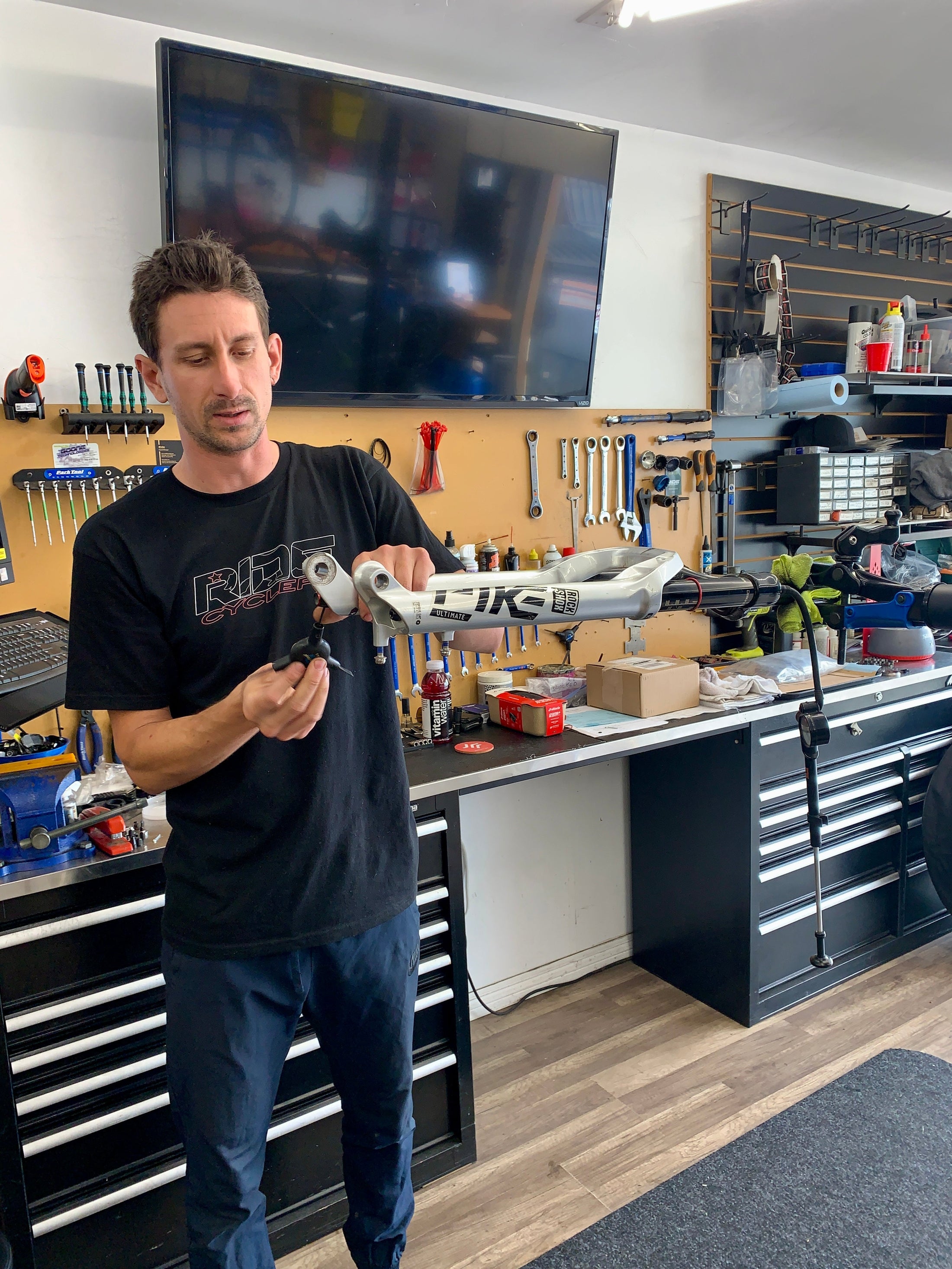 MTB Suspension Service in Encinitas — Forks, Shocks, and Everything in Between