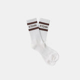 Retro Revival KTCHN Socks (Brown)