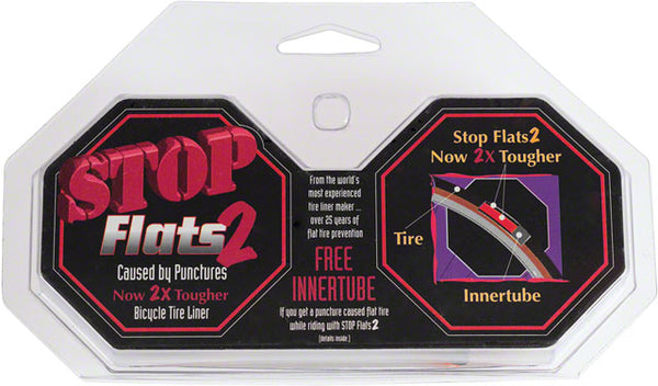 Stop Flats 2, Red 700x28-35,27x1 1/8-1/4